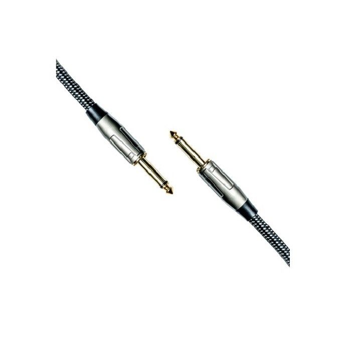 6.35mm ギターケーブル 楽器パッチケーブル ナイロン ストレートからストレートに編み込まれたアンプケーブル