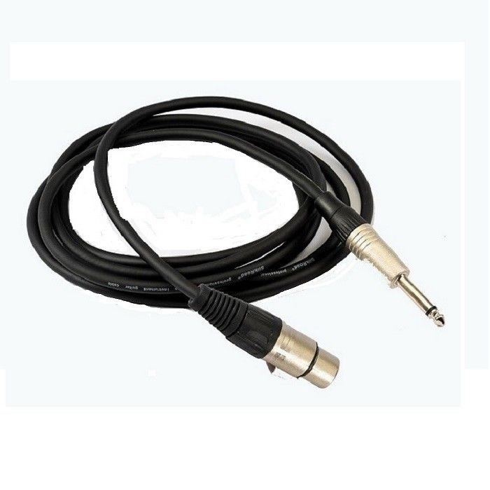 1/4 インチ マイクケーブル 10 フィート XLRケーブル XLR 男性からXLR 女性マイクケーブル