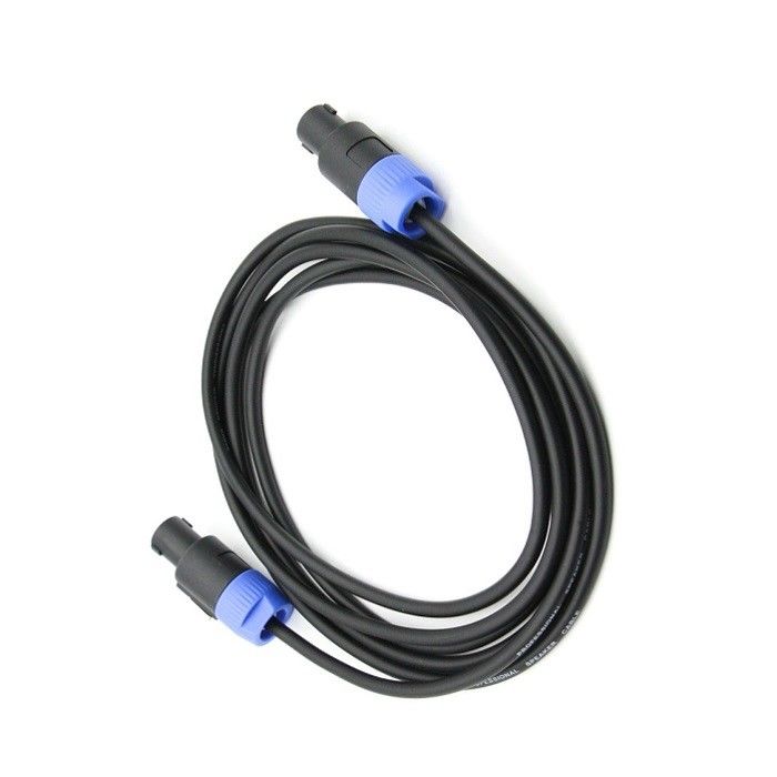 4ポール スピーカー スピーカーケーブル 12 AWG 純銅 2.5 SQ スピーカー PA パッチコード DJワイヤー