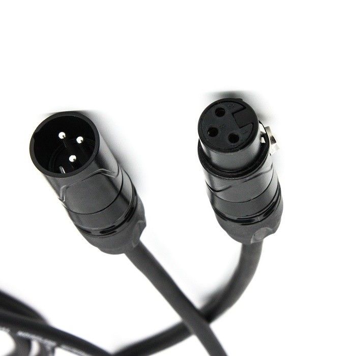 OFC コンダクター マイク パッチコード 3ピン Xlr から Xlr アダプター 黒いワイヤー