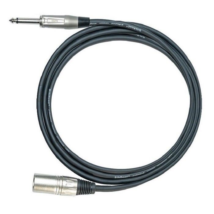 1/4 インチコンデンサマイク XLRケーブル 10 フィート 3ピン カラー XLRケーブル XLR から 6.35mm AWG22