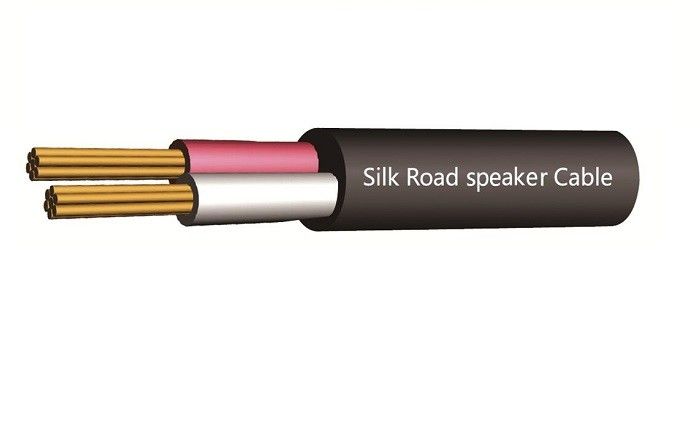 5.5mm スピーカー 音声ケーブル 1/4インチケーブル 6.35mm 直線黒色ロジウムスピーカーケーブル