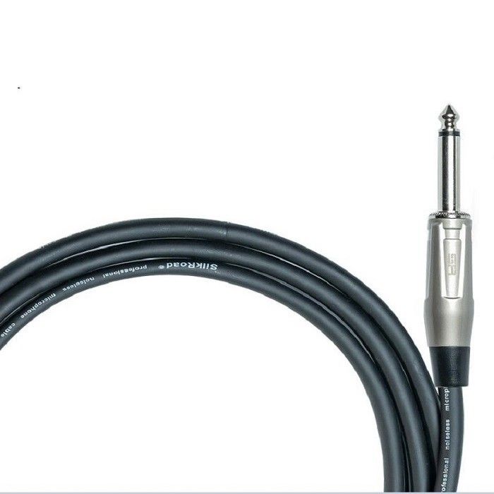 1/4 XLR 女性 マイク コード 黒 XLRケーブル 10 フィート マイクケーブル