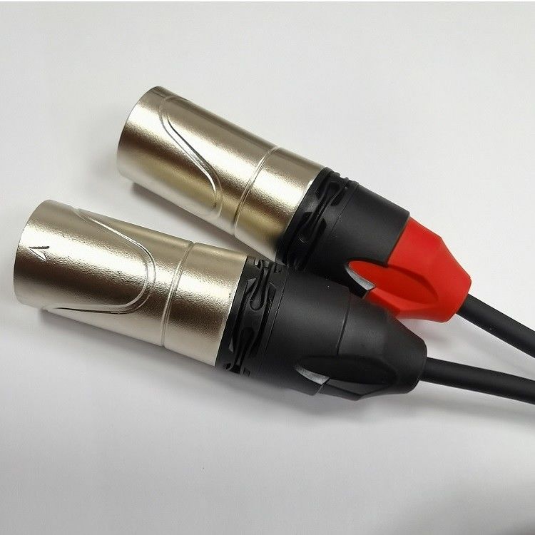 DAC Cからダブル XLR メス・オーディオケーブル Y スプリッタ